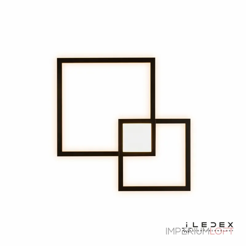 Настенно-потолочный светильник iLedex Galaxy X046224 24W 3000K Черный от ImperiumLoft