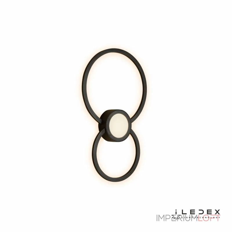 Настенно-потолочный светильник iLedex Galaxy X046124 24W 3000K Черный от ImperiumLoft Настенно-потолочный светильник iLedex Galaxy X046124 24W 3000K Черный от ImperiumLoft