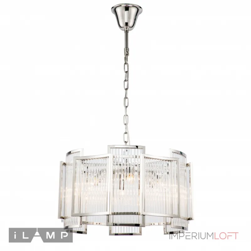 Подвесная люстра iLamp Tribeca MD0276-6C Nickel