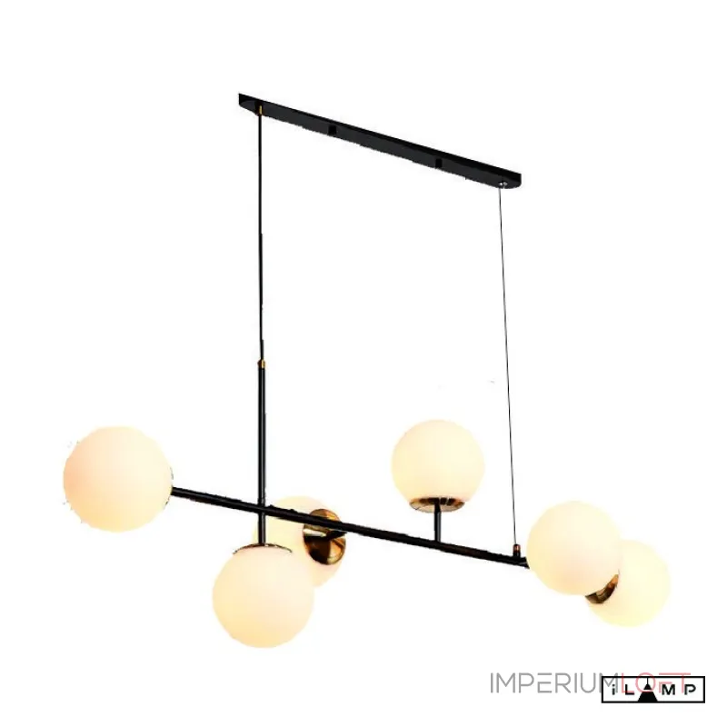 Подвесной светильник iLamp GOLDEN 9136P/6 BLACK&WHITE Подвесной светильник iLamp GOLDEN 9136P/6 BLACK&WHITE