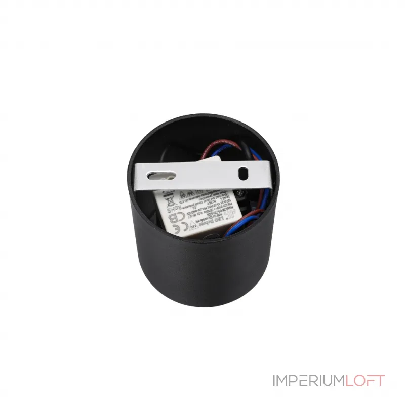 Светильник накладной iLEDEX Metrica 108-7W-D80-4000K-24DG-BK от ImperiumLoft