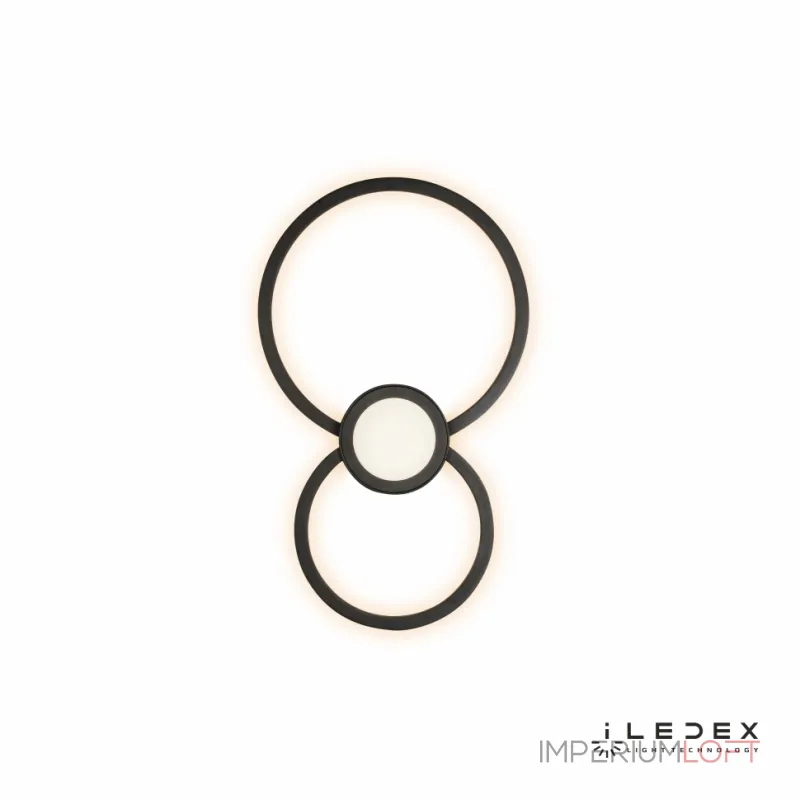 Настенно-потолочный светильник iLedex Galaxy X046124 24W 3000K Черный от ImperiumLoft Настенно-потолочный светильник iLedex Galaxy X046124 24W 3000K Черный от ImperiumLoft