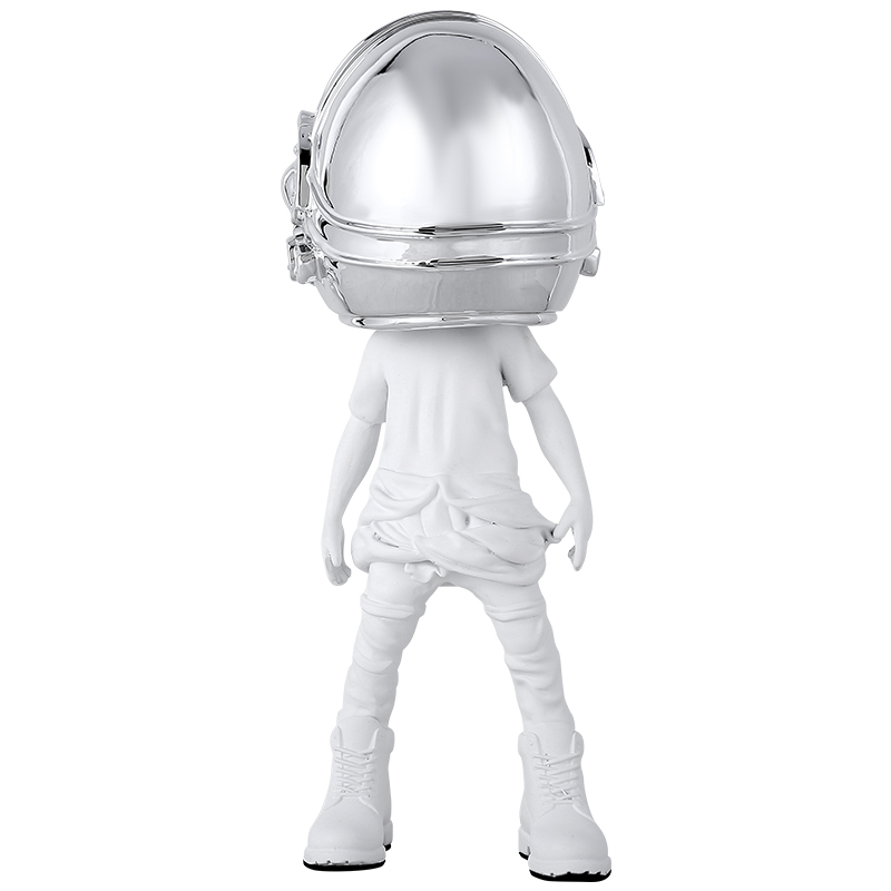 Статуэтка настольная iLedex STAR TRAVELER 6840 SILVER & WHITE от ImperiumLoft