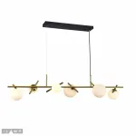 Подвесной светильник iLamp Golden 2134-6L BR+MBK