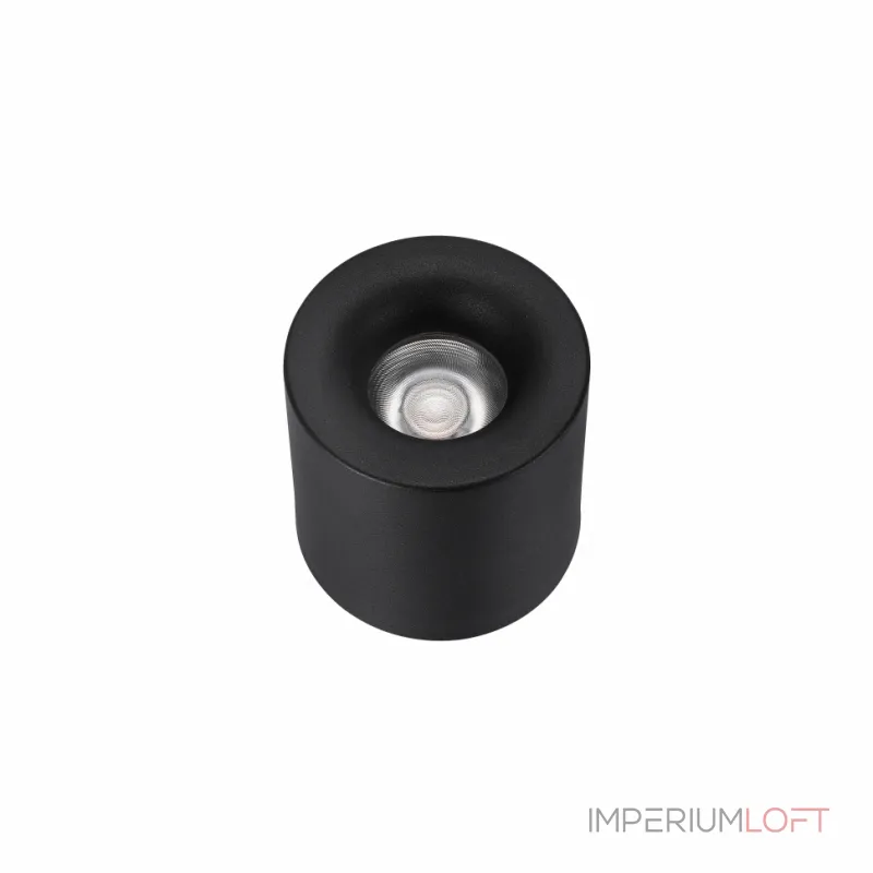 Светильник накладной iLEDEX Metrica 108-7W-D80-4000K-24DG-BK от ImperiumLoft
