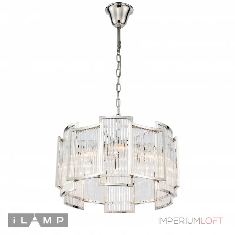 Подвесная люстра iLamp Tribeca MD0276-6C Nickel