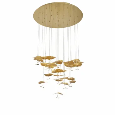 Подвесной светильник iLedex Lotus 8827P-19 BRASS Подвесной светильник iLedex Lotus 8827P-19 BRASS