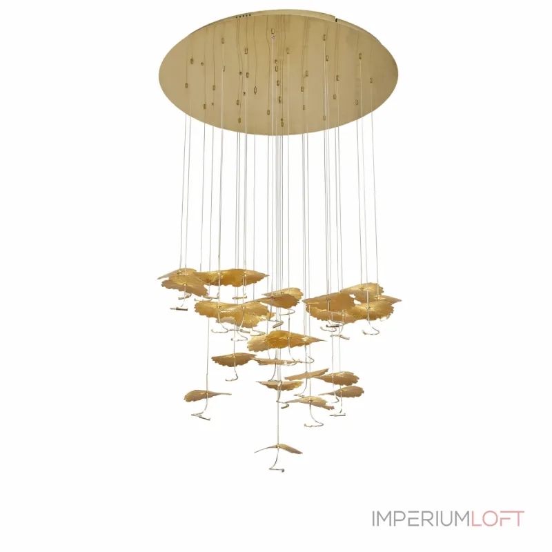 Подвесной светильник iLedex Lotus 8827P-19 BRASS