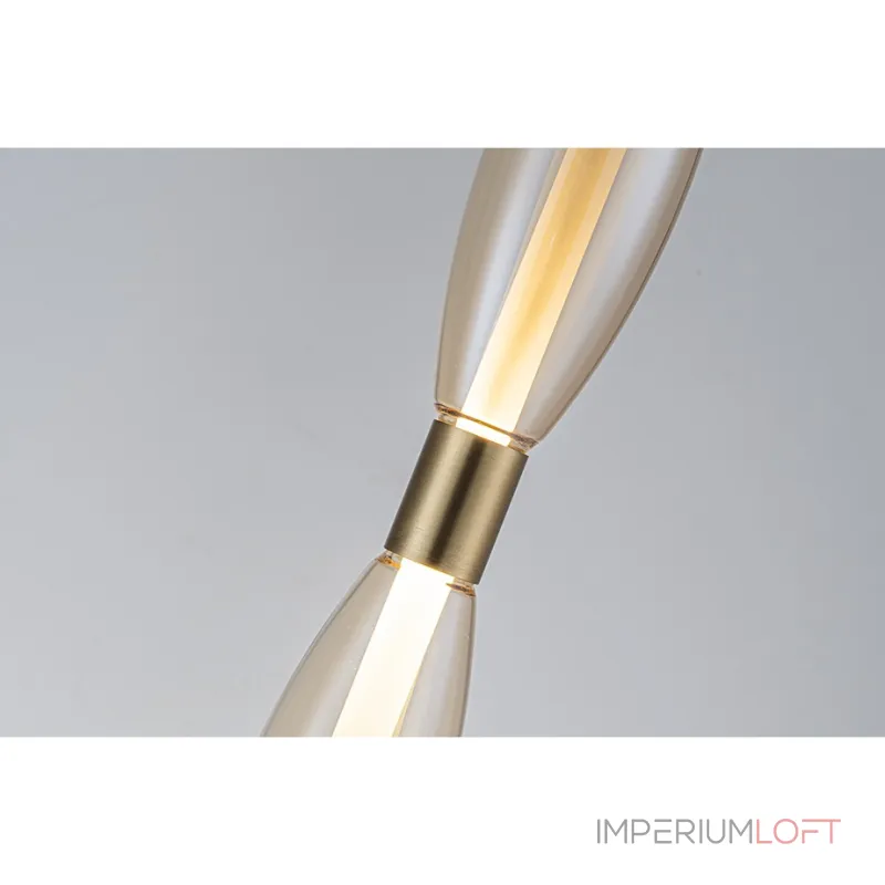 Подвесной светильник iLedex SAINTFIELD 107-1 BR AM от ImperiumLoft