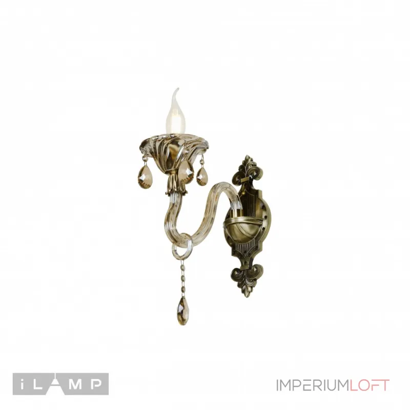 Настенный светильник iLamp Asia 61082/1 Бронзовый от ImperiumLoft Настенный светильник iLamp Asia 61082/1 Бронзовый от ImperiumLoft