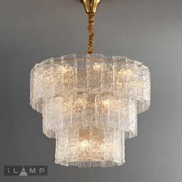 Подвесная люстра iLamp Manhattan P6315-D800 BR Подвесная люстра iLamp Manhattan P6315-D800 BR