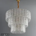 Подвесная люстра iLamp Manhattan P6315-D800 BR