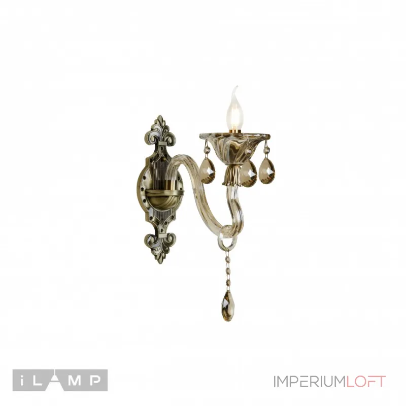 Настенный светильник iLamp Asia 61082/1 Бронзовый от ImperiumLoft Настенный светильник iLamp Asia 61082/1 Бронзовый от ImperiumLoft