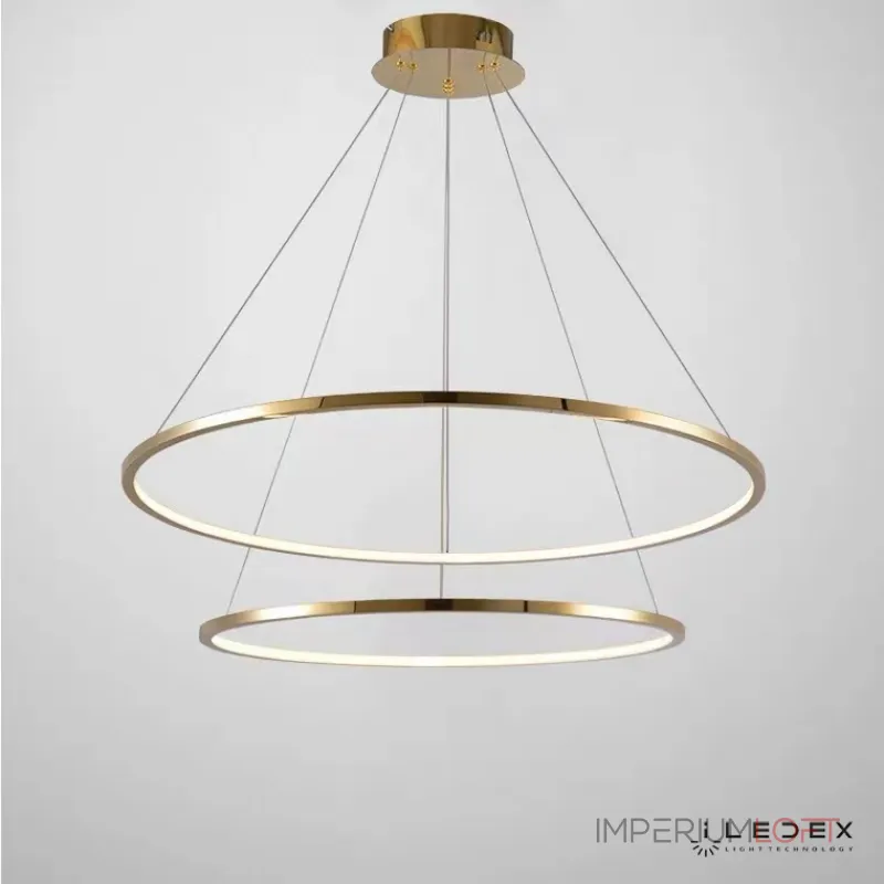 Подвесная люстра iLedex AXIS 10112P/2-39W-3000K (6/4) BRASS Подвесная люстра iLedex AXIS 10112P/2-39W-3000K (6/4) BRASS