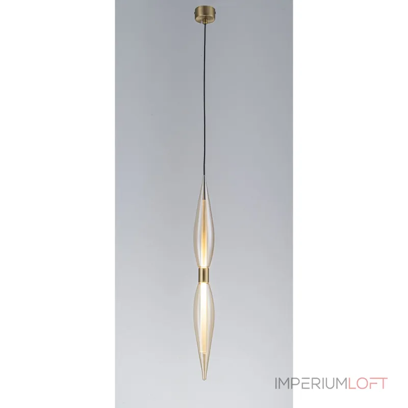 Подвесной светильник iLedex SAINTFIELD 107-1 BR AM от ImperiumLoft