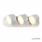 Настенный светильник iLedex Flexin W1118-3AS 3000K Белый от ImperiumLoft