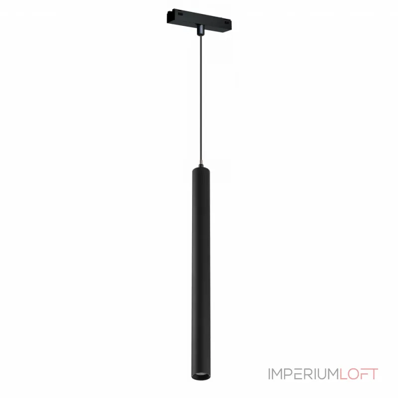 Светильник трековый маг-ый акц-й iLEDEX TECHNICAL VISION SMART 4825-043-H400-10W-24DG-BK (раб. с Алисой) от ImperiumLoft