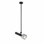 Светильник потолочный iLEDEX Delta 2361-1 BK+SL от ImperiumLoft