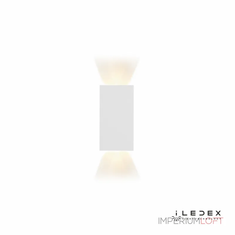 Настенный светильник iLedex Double ZD8160-12W 3000K matt white от ImperiumLoft Настенный светильник iLedex Double ZD8160-12W 3000K matt white от ImperiumLoft