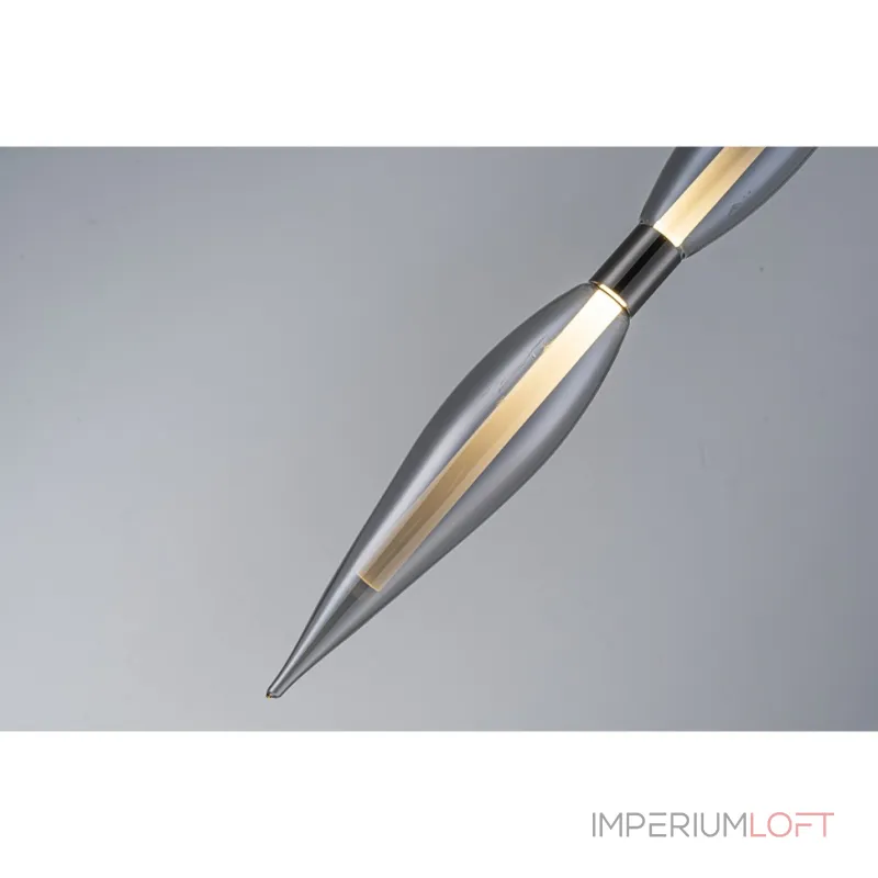 Подвесной светильник iLedex SAINTFIELD 107-1 PBK GR от ImperiumLoft