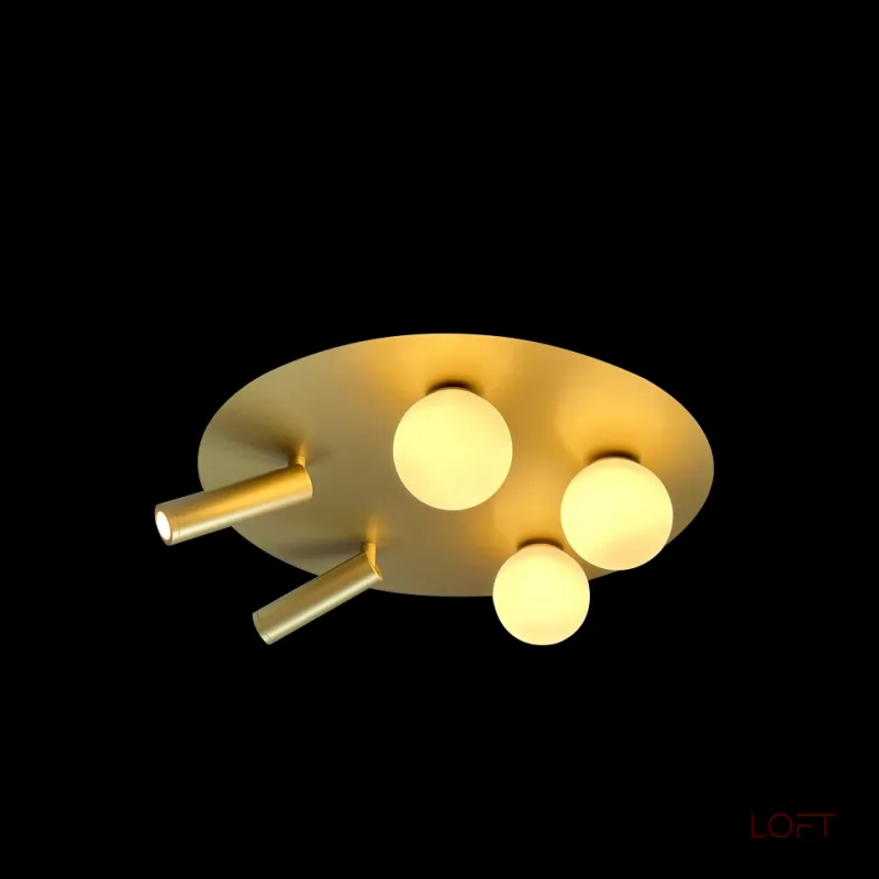 Светильник потолочный iLEDEX Telescope D4774-40 SGD от ImperiumLoft Светильник потолочный iLEDEX Telescope D4774-40 SGD от ImperiumLoft