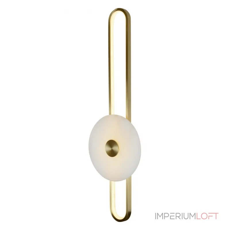 Настенный светильник Belfast Ravenhill 2276 28W 60 BR MB Латунь / Камень от ImperiumLoft Настенный светильник Belfast Ravenhill 2276 28W 60 BR MB Латунь / Камень от ImperiumLoft