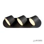 Настенный светильник iLedex Flexin W1118-3AS 3000K Чёрный от ImperiumLoft