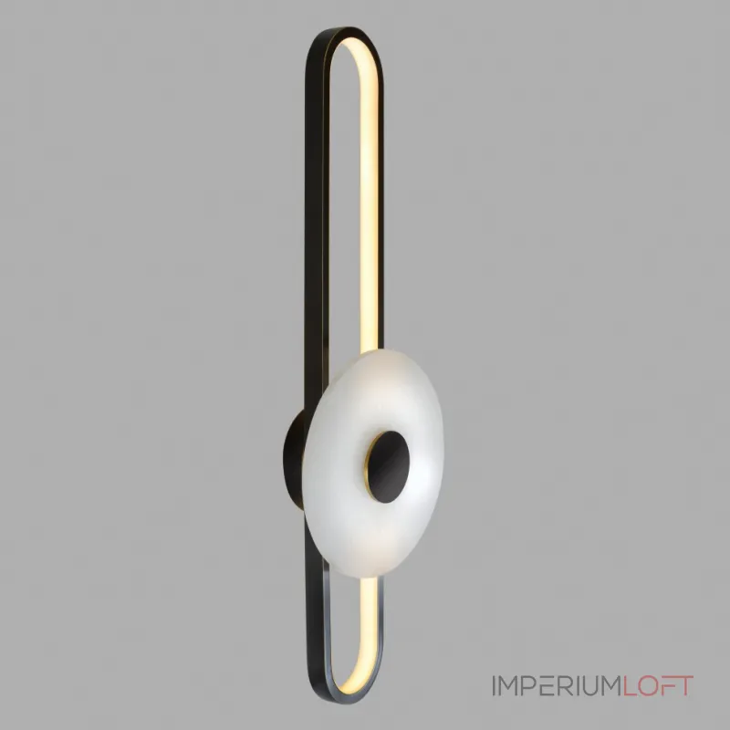 Настенный светильник Belfast Ravenhill 2276 33W 80 BL MB Черный / Камень от ImperiumLoft Настенный светильник Belfast Ravenhill 2276 33W 80 BL MB Черный / Камень от ImperiumLoft