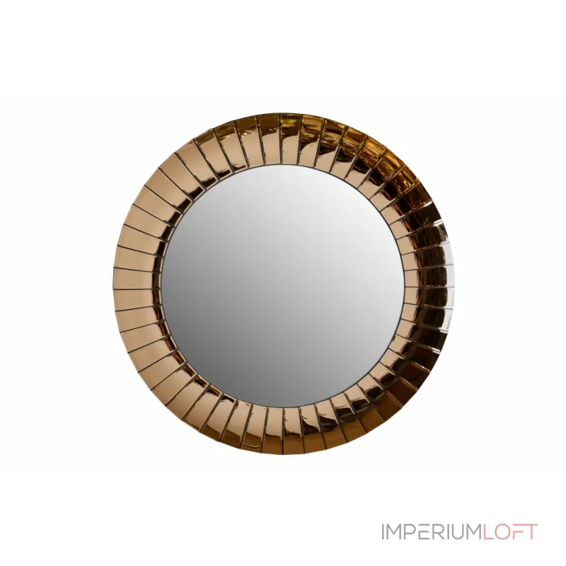 Зеркало ArtHomeDecor King GJ 541-1 стекло 1000*1000 янтарный от ImperiumLoft