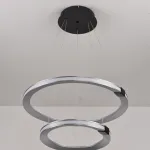 Подвесная люстра iLEDEX Vision 9225-6+4SD GR+BK