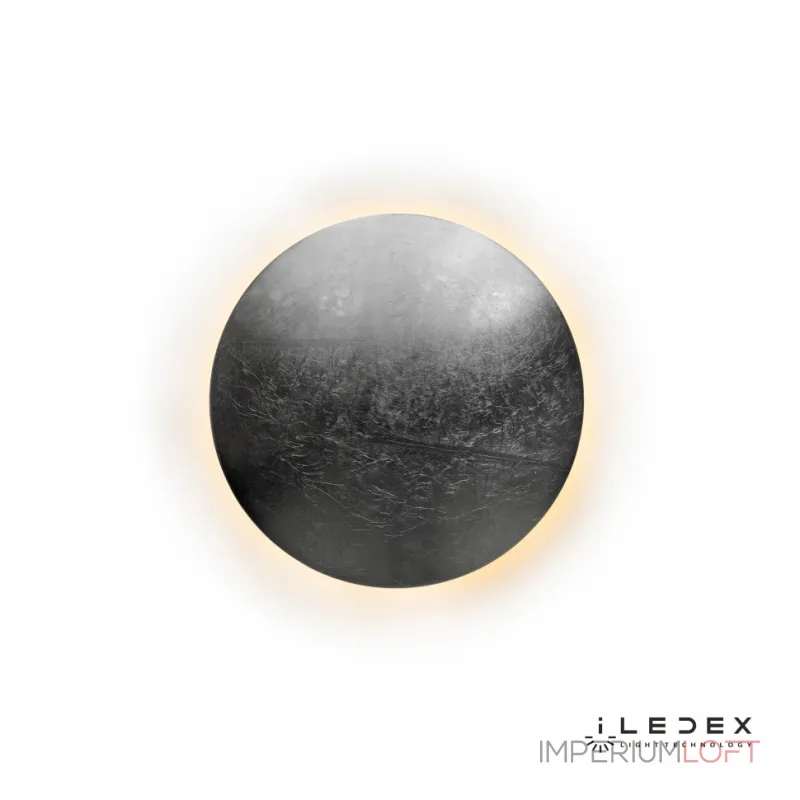 Настенный светильник iLedex Lunar ZD8102-12W 3000K silver foil от ImperiumLoft