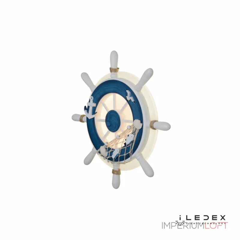Настенный светильник iLedex Navy B021 23W Синий от ImperiumLoft