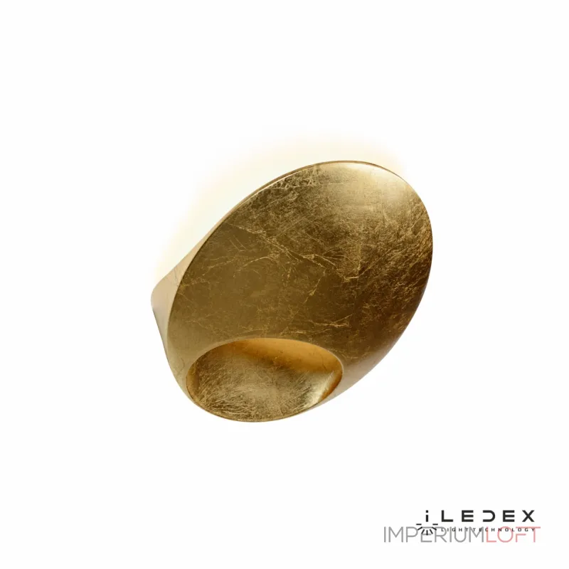 Настенный светильник iLedex Light Flux ZD8152-6W 3000K gold foil от ImperiumLoft