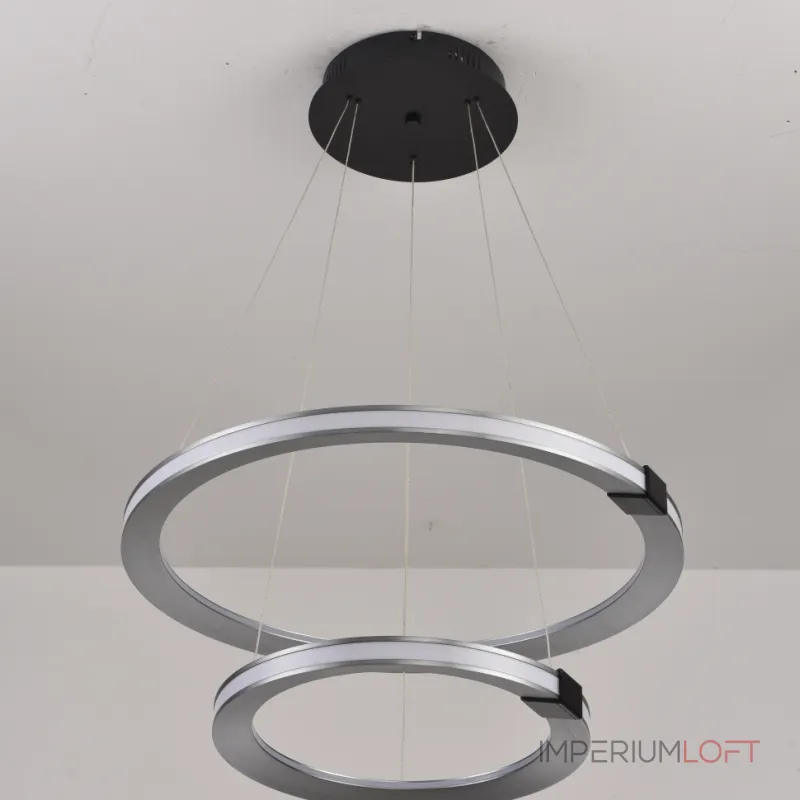 Подвесная люстра iLEDEX Vision 9225-6+4SD GR+BK