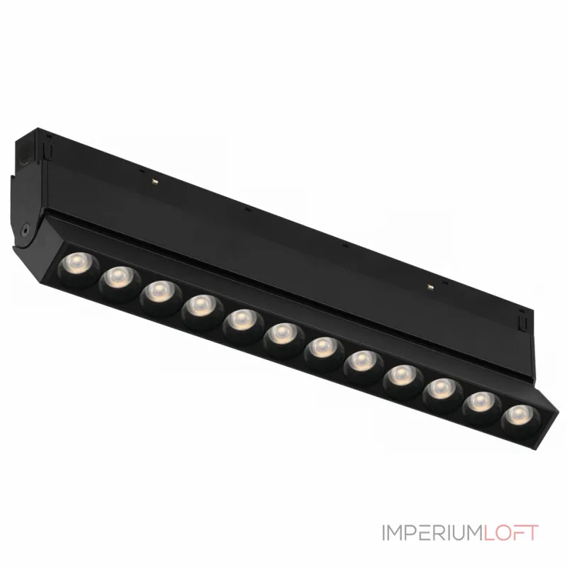 Светильник трековый магнитный поворотный iLEDEX TECHNICAL VISION 4822-003-L236-12W-38DG-3000K-BK от ImperiumLoft