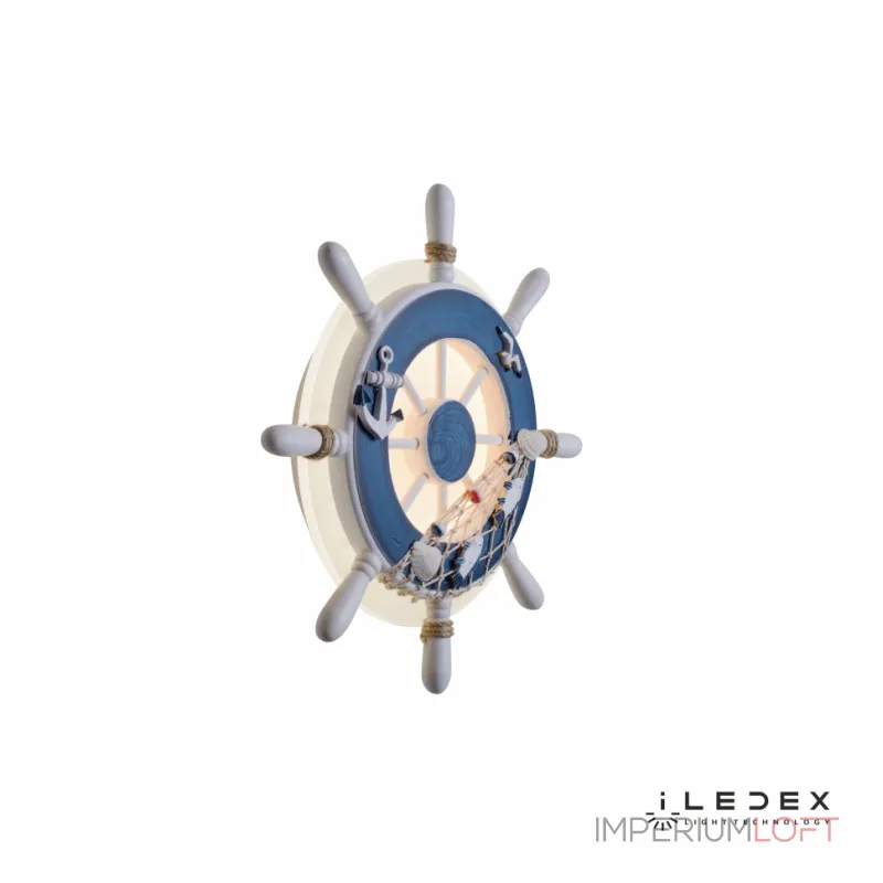 Настенный светильник iLedex Navy B021 23W Синий от ImperiumLoft