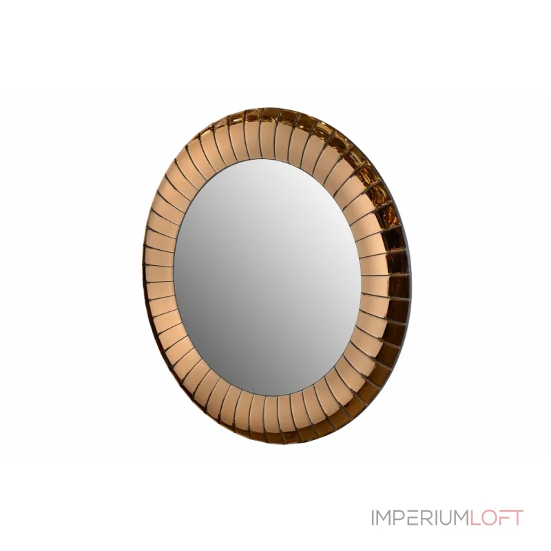 Зеркало ArtHomeDecor King GJ 541-1 стекло 1000*1000 янтарный от ImperiumLoft