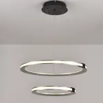 Подвесная люстра iLEDEX Vision 9225-6+4SD GR+BK