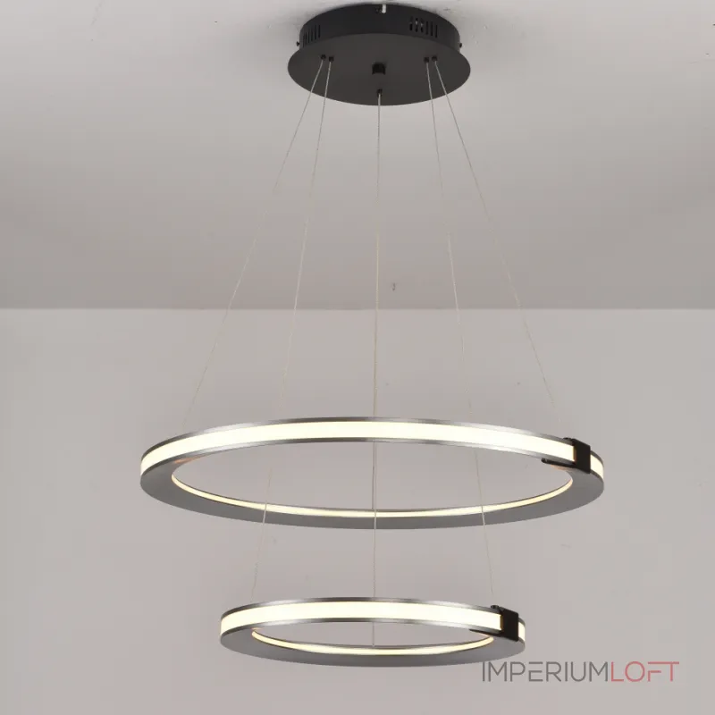 Подвесная люстра iLEDEX Vision 9225-6+4SD GR+BK