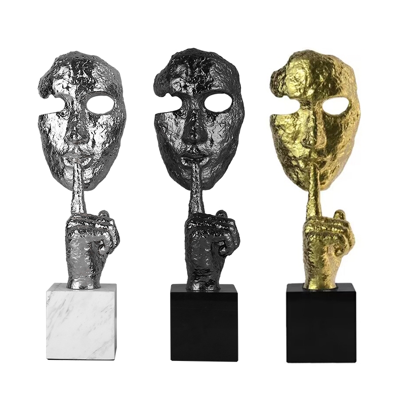 Статуэтка настольная iLedex TOP SECRET 7403 GOLD & BLACK от ImperiumLoft Статуэтка настольная iLedex TOP SECRET 7403 GOLD & BLACK от ImperiumLoft