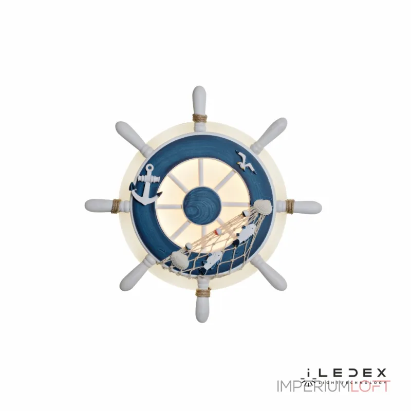 Настенный светильник iLedex Navy B021 23W Синий от ImperiumLoft