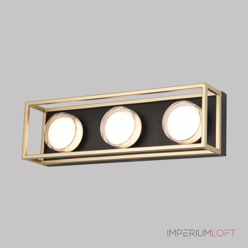 Светильник настенный iLEDEX Link 4778-50x15 MBK+SGD от ImperiumLoft