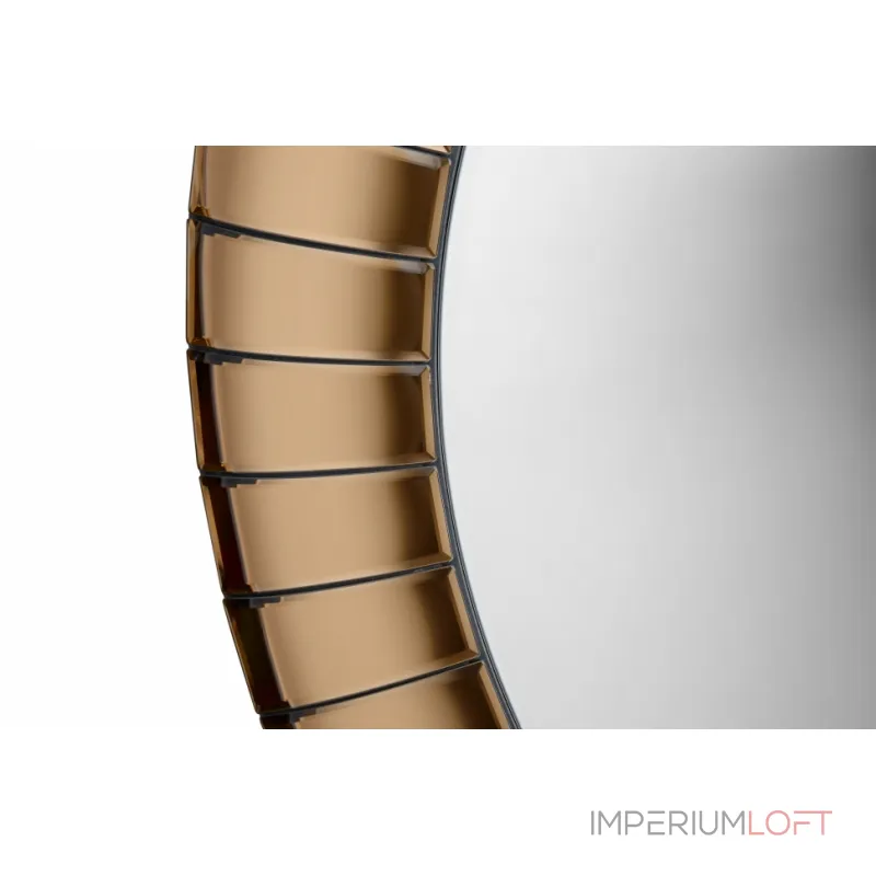 Зеркало ArtHomeDecor King GJ 541-1 стекло 1000*1000 янтарный от ImperiumLoft