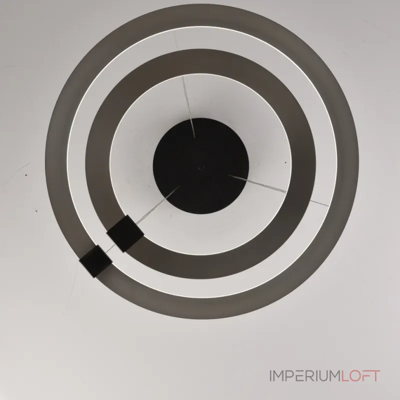 Подвесная люстра iLEDEX Vision 9225-6+4SD GR+BK