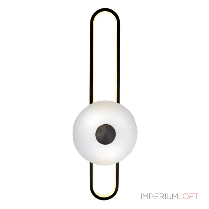 Настенный светильник Belfast Ravenhill 2276 33W 80 BL MB Черный / Камень от ImperiumLoft Настенный светильник Belfast Ravenhill 2276 33W 80 BL MB Черный / Камень от ImperiumLoft