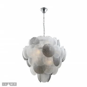 Подвесная люстра iLamp Rivoli 15617-14 CR+MULT Подвесная люстра iLamp Rivoli 15617-14 CR+MULT