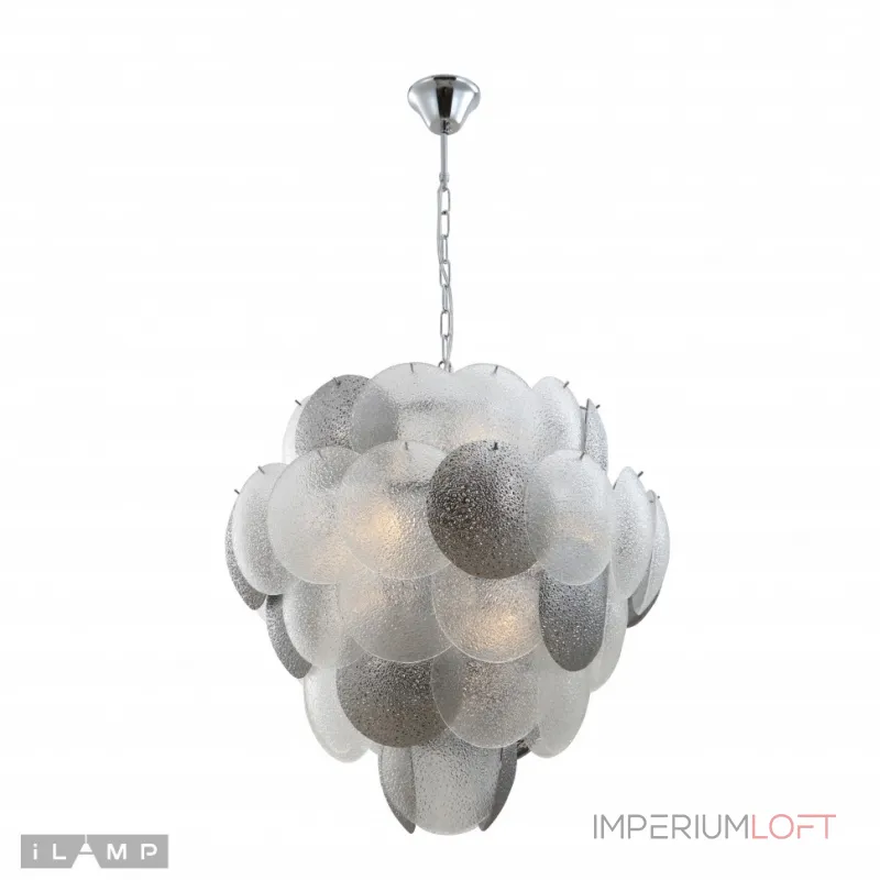 Подвесная люстра iLamp Rivoli 15617-14 CR+MULT Подвесная люстра iLamp Rivoli 15617-14 CR+MULT