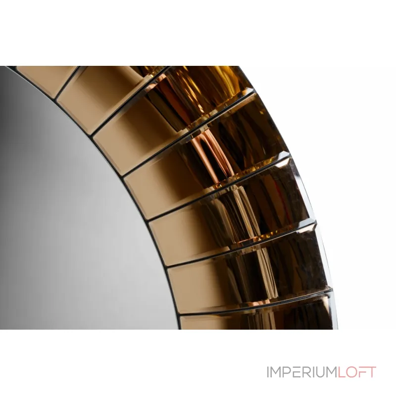 Зеркало ArtHomeDecor King GJ 541-1 стекло 1000*1000 янтарный от ImperiumLoft