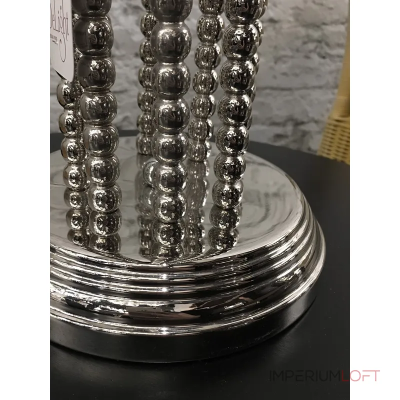 Настольная лампа декоративная DeLight Collection Table Lamp BT-1013 black nickel от ImperiumLoft