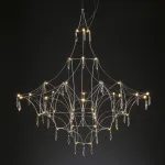 Подвесная люстра 9176P/S silver